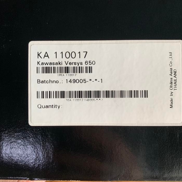 Ohlins Honda Rebel 500