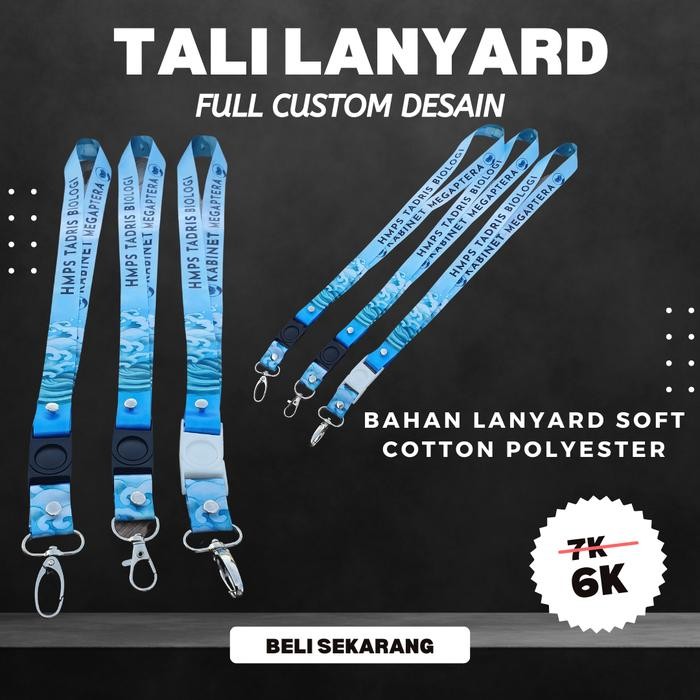 

New tali lanyard custom 2 cm katun
