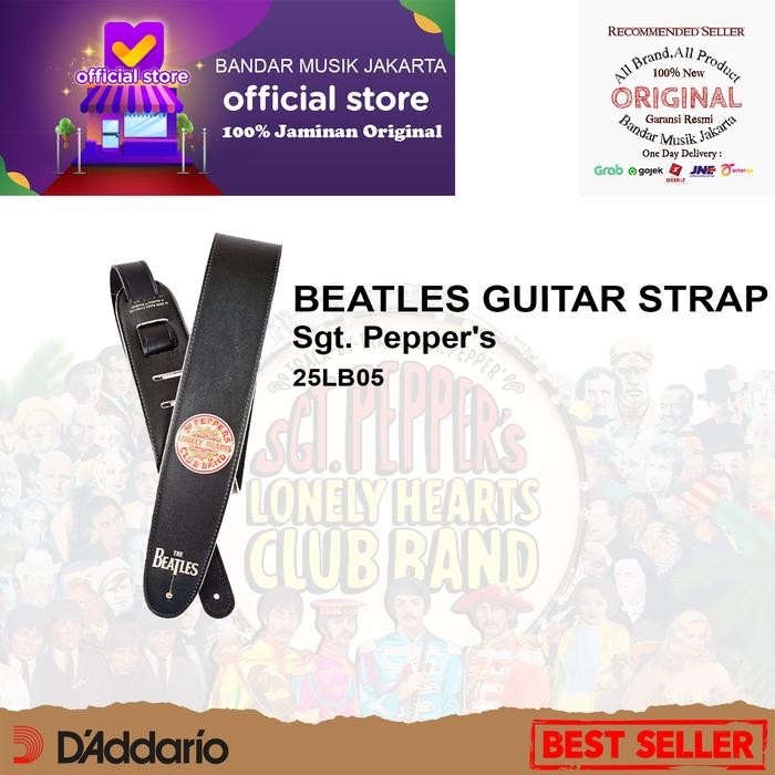 Terlaris D'ADDARIO VEGAN STRAP-SGT PEPPER TS LHCB 25LB05 SALE