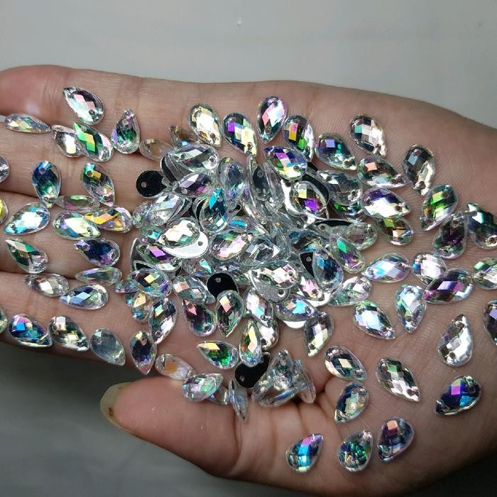 

New diamond tetes 6x10mm , payet tetes isi 250bji & 120bji