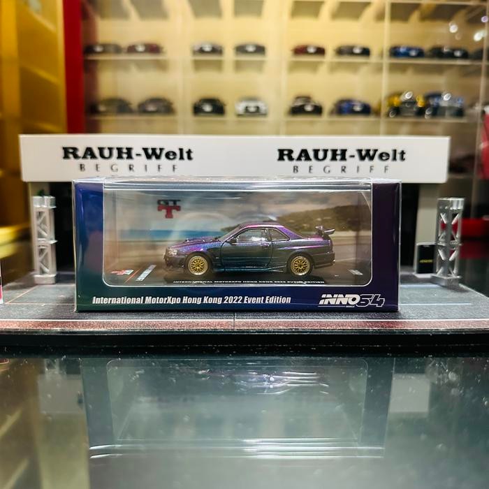 Pilihan- Inno64 Inno Nissan Skyline R34 Magic Purple International Motorxpo Hk