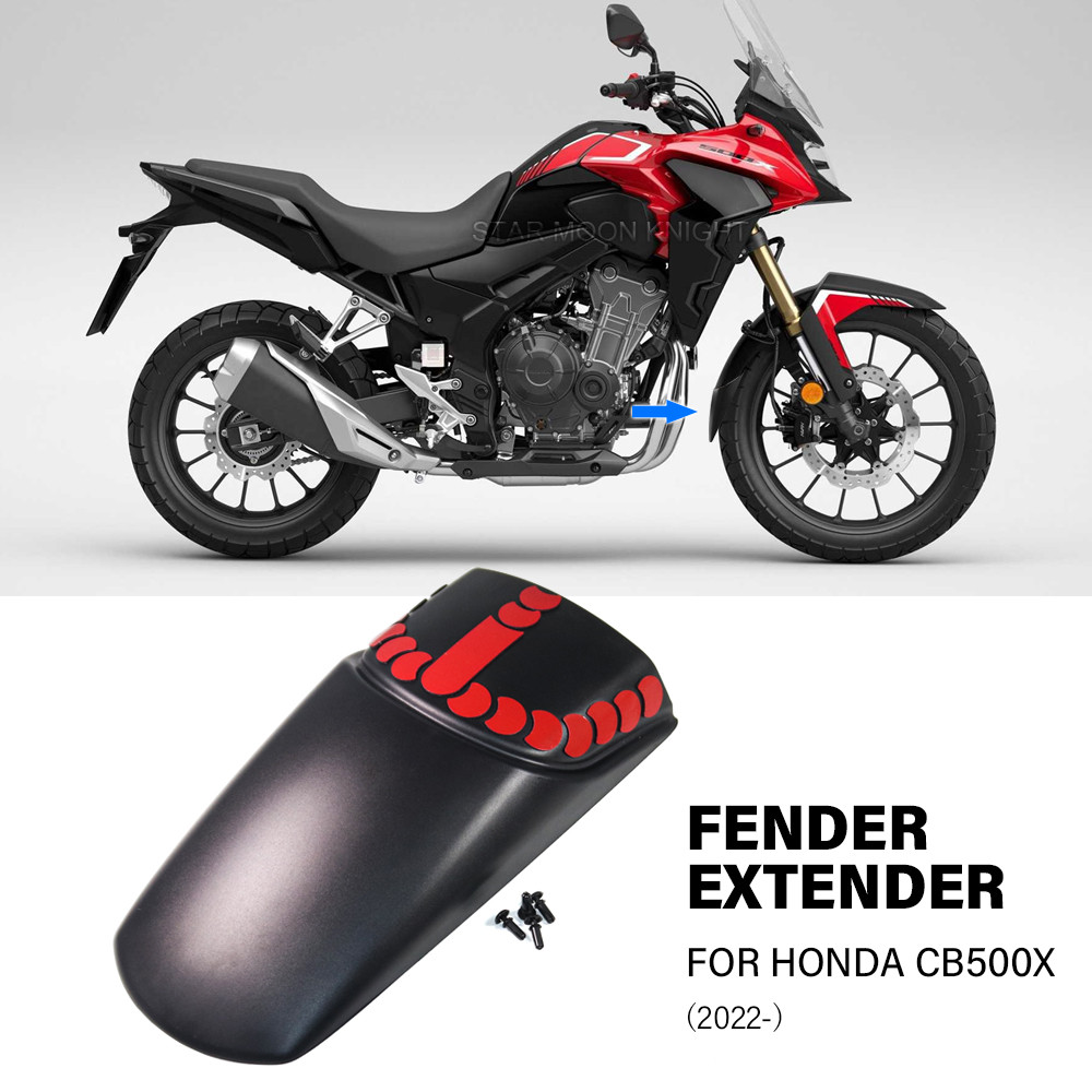 Front Fender Mudguard Extender For Honda CB 500 X 500X CB500 CB500X