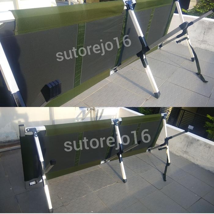 veldbed velbed velbet tempat tidur lipat standart tni polri