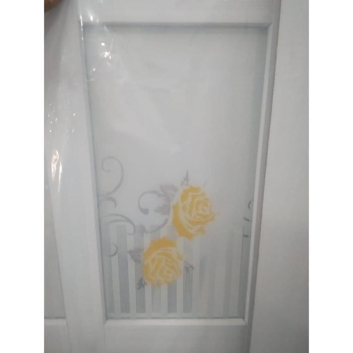 PINTU KAMAR MANDI ALUMINIUM "PUTIH" COLONIAL COLLECTION STD 70X200
