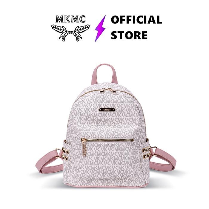 Top [SPECIAL LIVE] MKMC Tas Ransel Mini Backpack Casual Tas Wanita Tas Kulit Selempang Wanita
