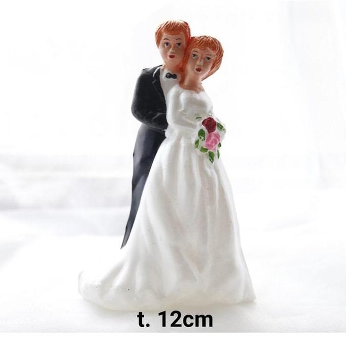 Topper Kue Pengantin - Hiasan Boneka Pengantin