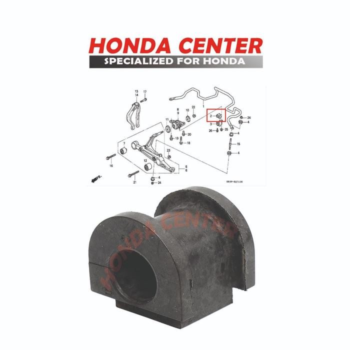 Jual Karet Stabil Depan Genio Estilo Bushing Stabil Depan Civic Genio Estilo Original