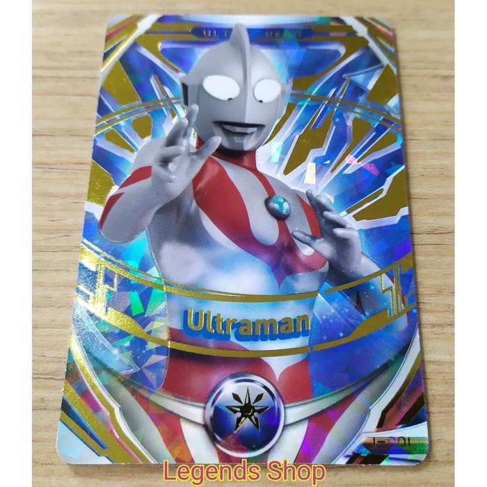 MURAH Ultraman Fusion Fight UR Ultraman Versi 1 - 001