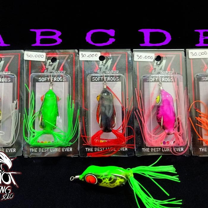 SF HANDMADE SA LURE UMPAN GABUS TOMAN HOOK VMC (TERBAIK) (TERBARU) (TERMURAH)