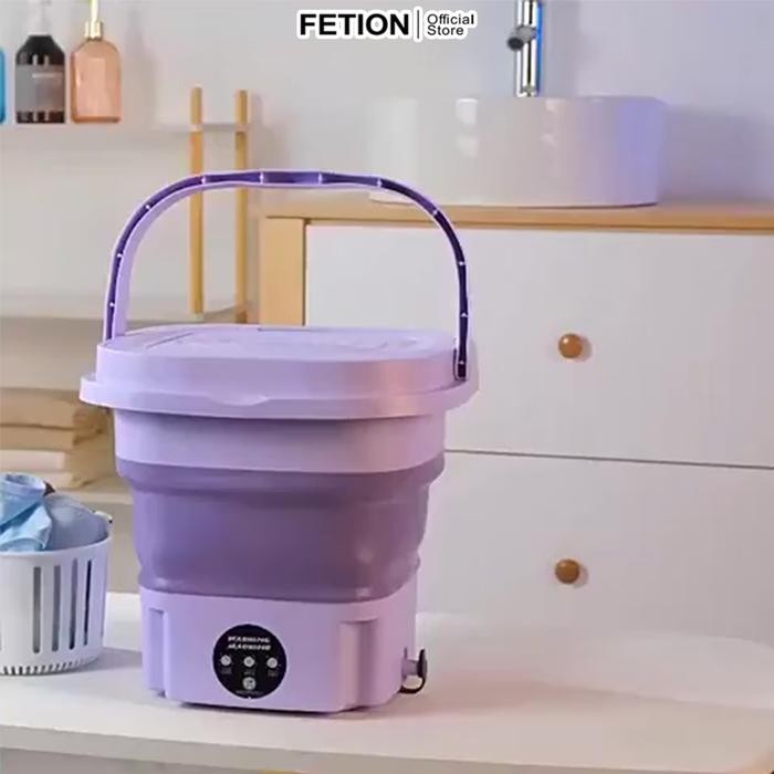 Mesin Cuci Lipat Mini Dan Pengering Pakaian Kapasitas 12L