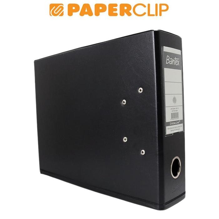 ORDNER BANTEX 1452 A5 2R 10 BLACK 70MM