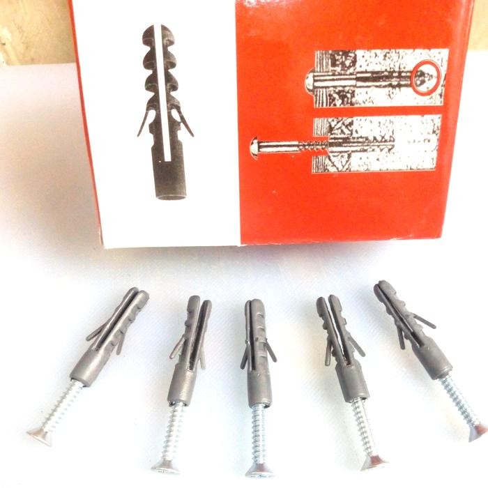 Fisher S6+Sekrup/Fisher S6+Sekrup FAB 6x1 1/2(4Cm) isi 100 Pcs