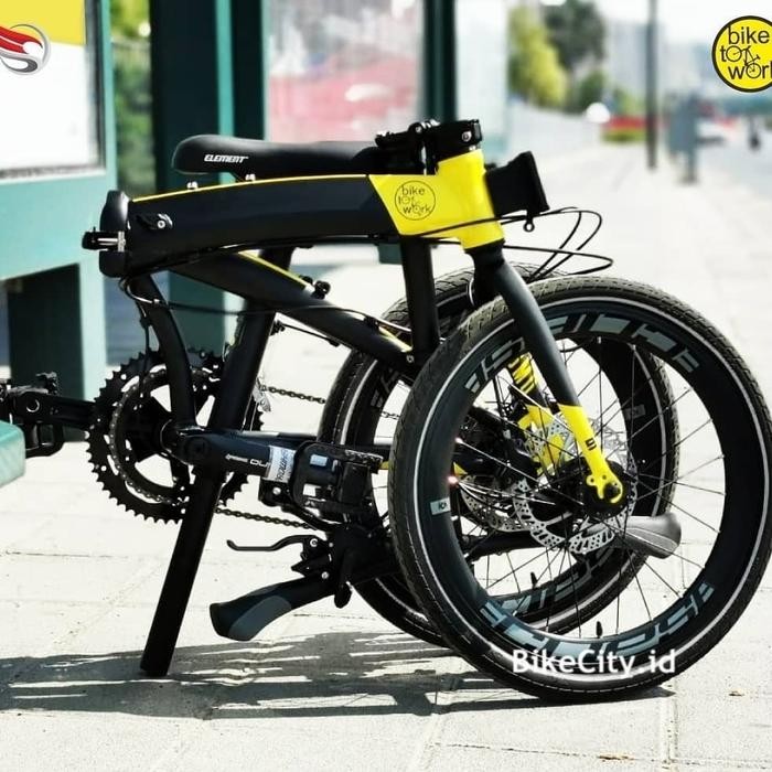 Sepeda Lipat Element Ecosmo Z9 Bike To Work 451
