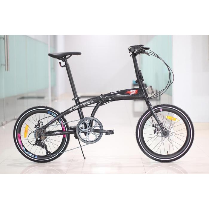 Sepeda Lipat Police Milan Rans Entertainment 20 Inch Element 8 Speed