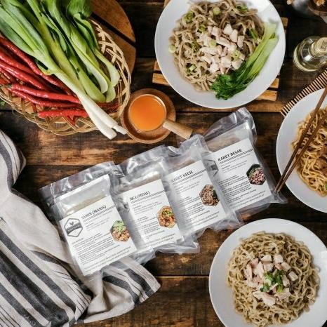 2os3- Bakmi Karet Kecil Bakmi Takain Halal Frozen Noodle