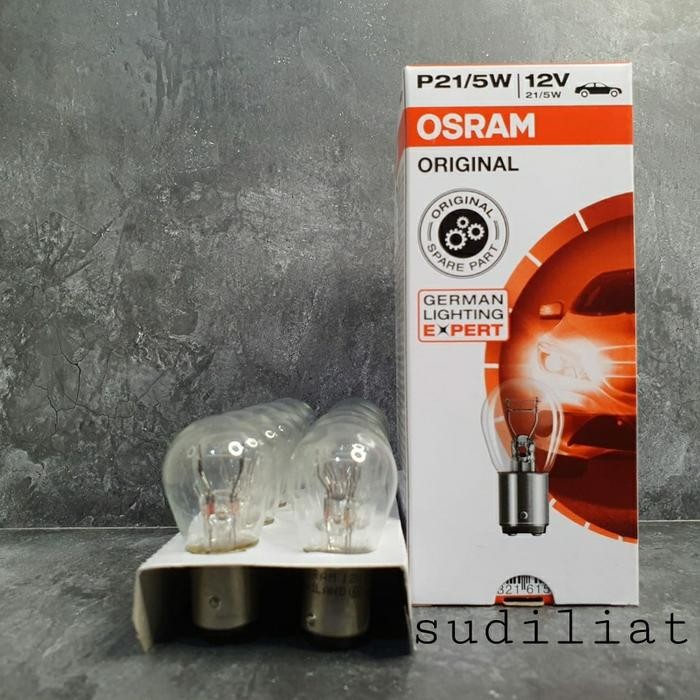 BOHLAM LAMPU OSRAM P21/5W 12V 21/5W