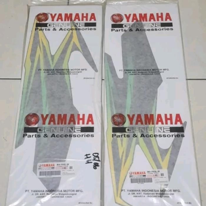 STIKER STRIPPING STRIPING LIST ORIGINAL RX KING RXKING 2005 2006 HIJAU