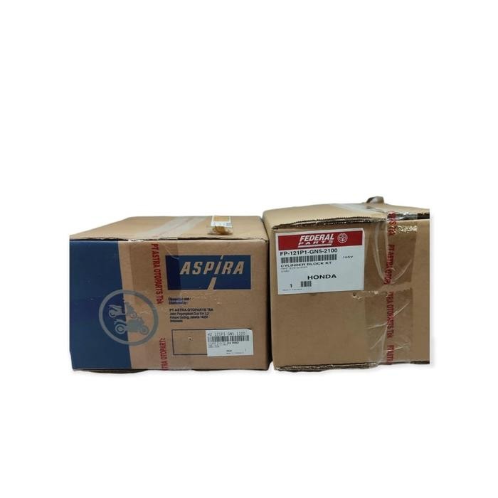 Buring Seher Piston Cylinder Block Kit Paket Blok Silinder Honda Win Grand Prima Ori Aspira Gn5