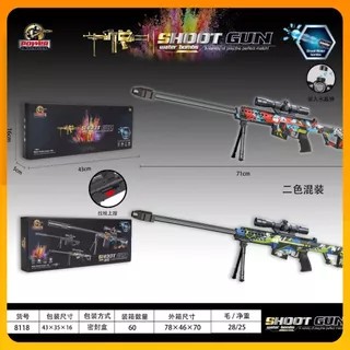 DREAM TOYS ZONE Mainan Tembakan Shoot Gun Water Bombs Mainan anak laki laki Sniper Gun Water Gel Sho