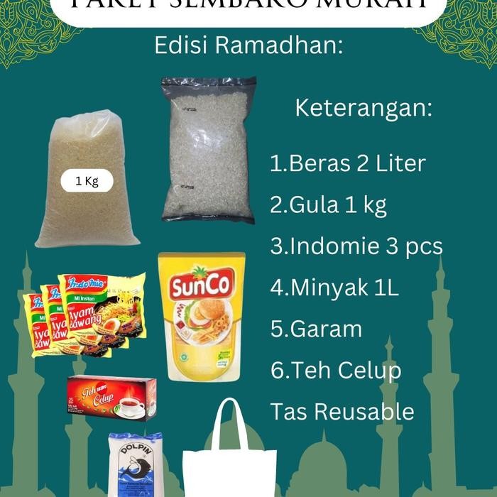 Kirim&siapmakan- Paket Sembako Termurah Dan Terlengkap