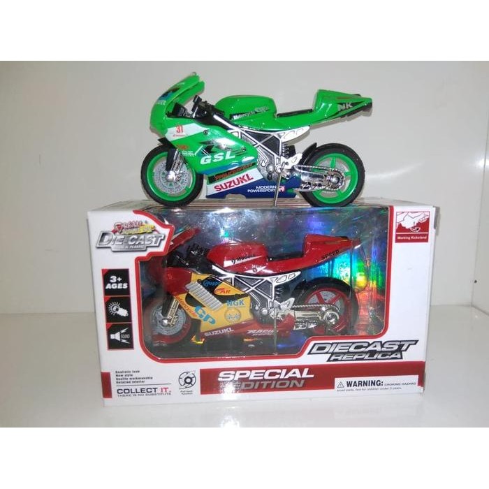 Diecast Motogp Suzuki Scala 1:18