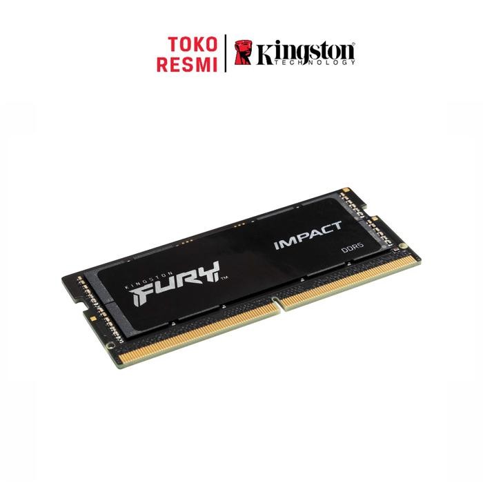 6wcg- Kingston Fury Impact Seri Andal Sodimm 8Gb Ddr5 4800Mhz Cl38 Laptop Ram