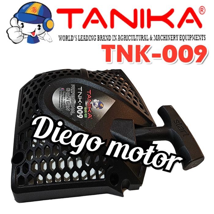 TNK 009 Recoil Starter Tarikan Engkol Mesin Chainsaw Senso Tanika Ori