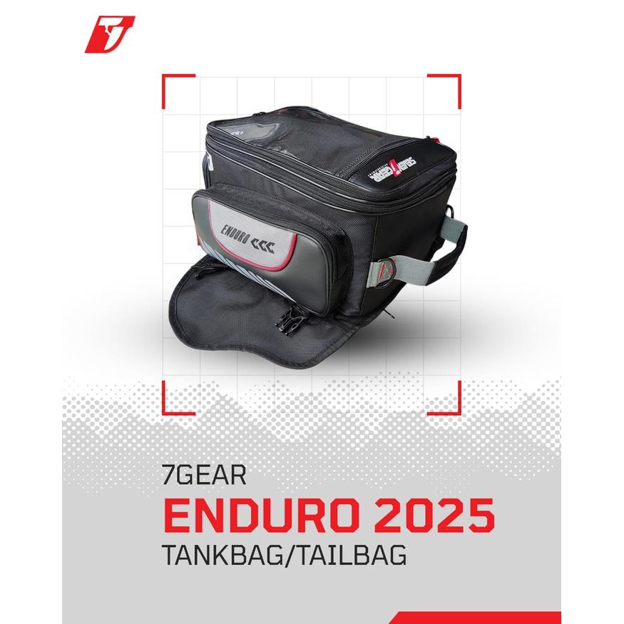 Terlaris Tas Tangki Motor Touring 7Gear Enduro Tankbag Praktis Magnetic Multifungsi Terlariss 