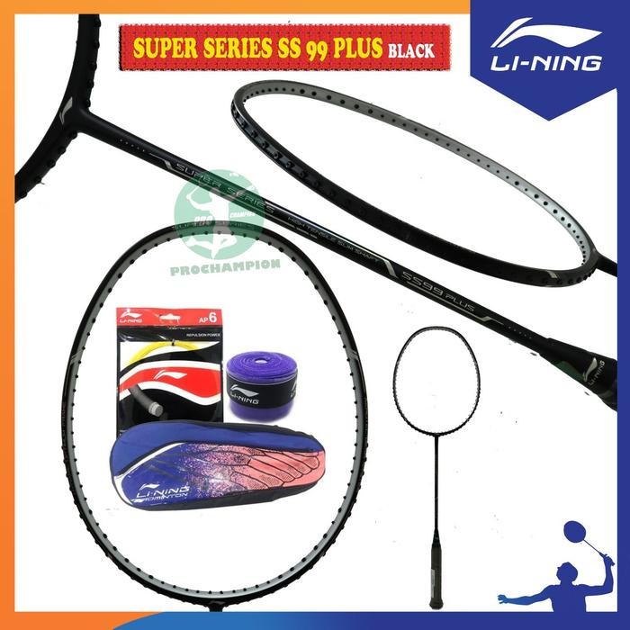 beg0- Lining Super Series Ss 99 Plus Ss88Plus Raket Badminton Original