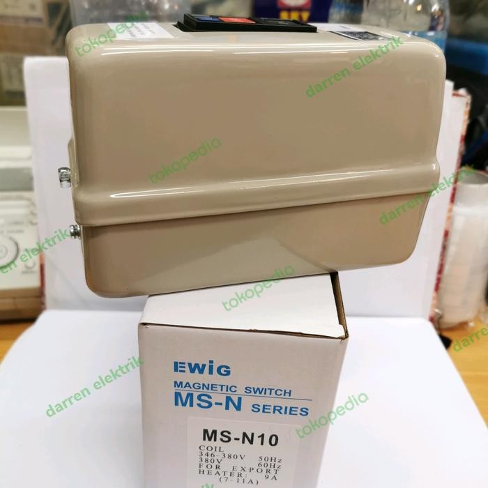 Magnetik Stater Ewig Ms-N10Pm 380V 7-11A
