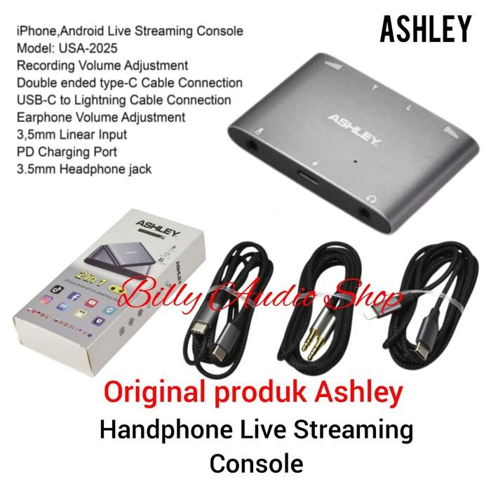 Ashley (iPhone Android) Live Streaming Dock USA-2025 USA 2025