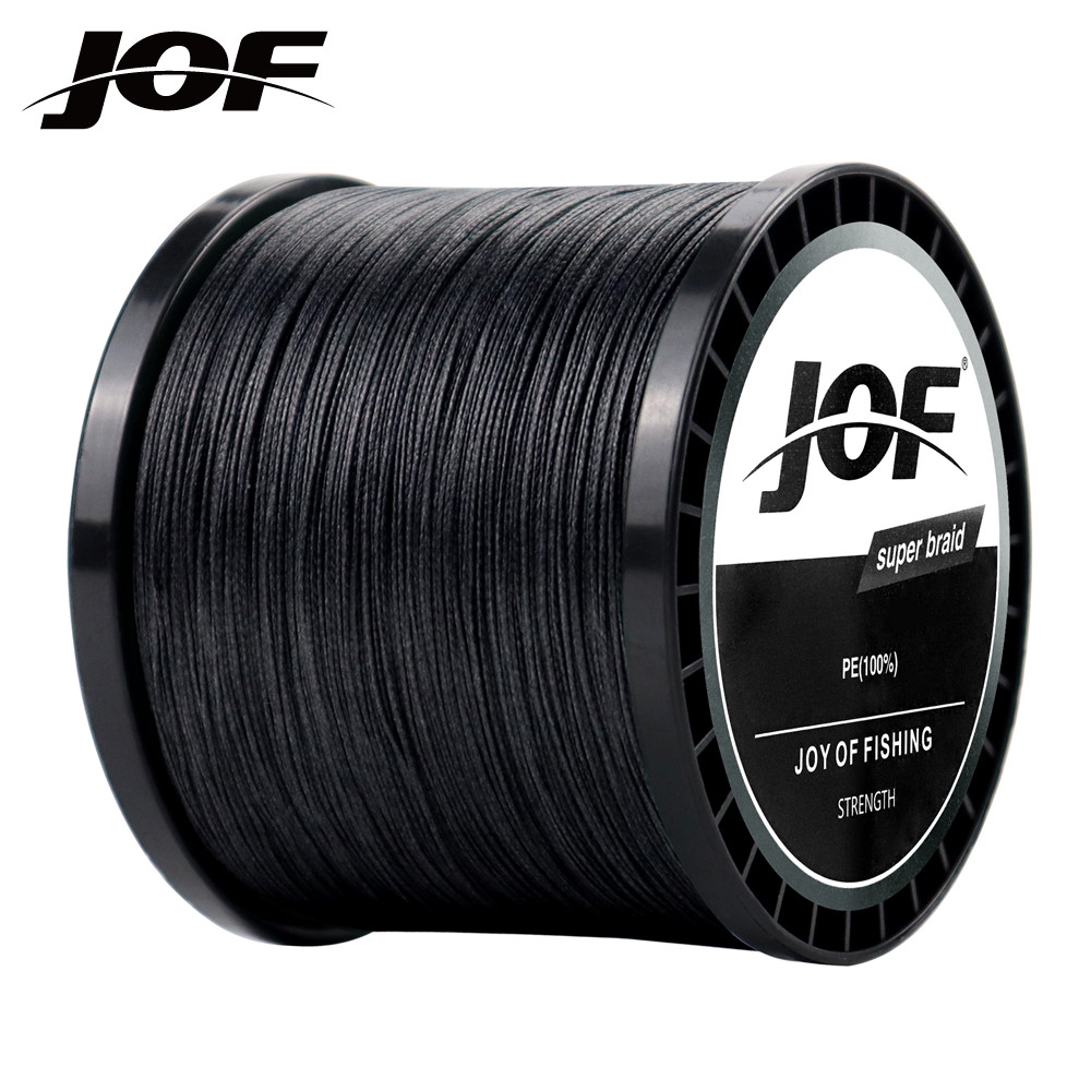 Jof Braided Fishing Line 4 Strands 1000M 500M 300M Multifilament Line Carp Fishing 8-80Lb Pe Line