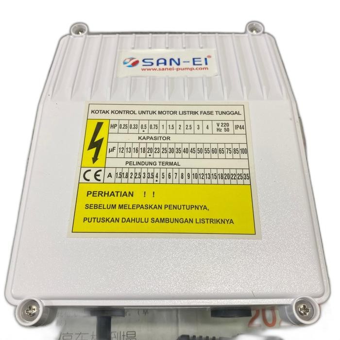 CONTROL BOX POMPA SUBMERSIBLE 1/2 HP