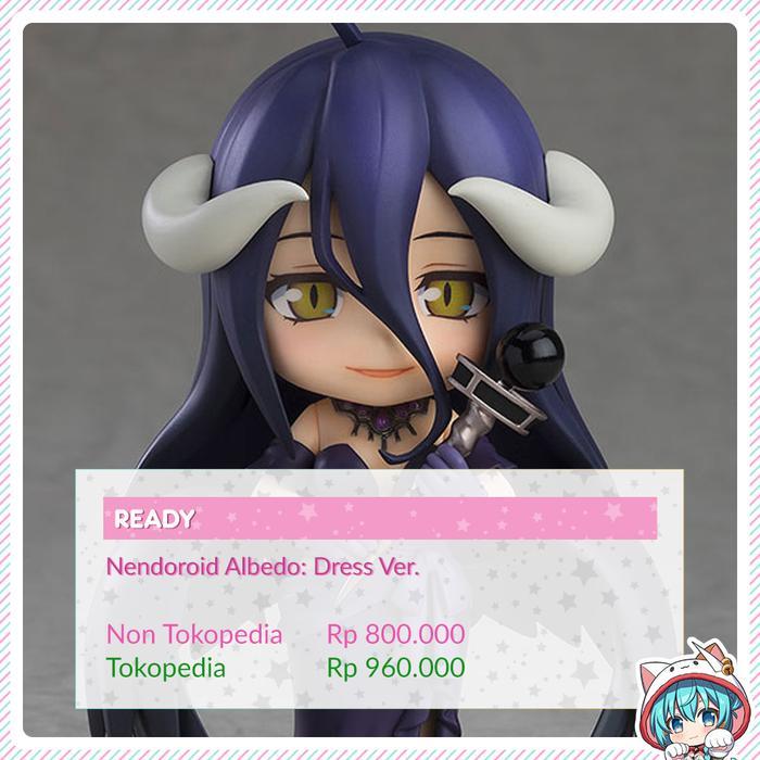HOT SALE NENDOROID OVERLORD ALBEDO DRESS VER. TERMURAH