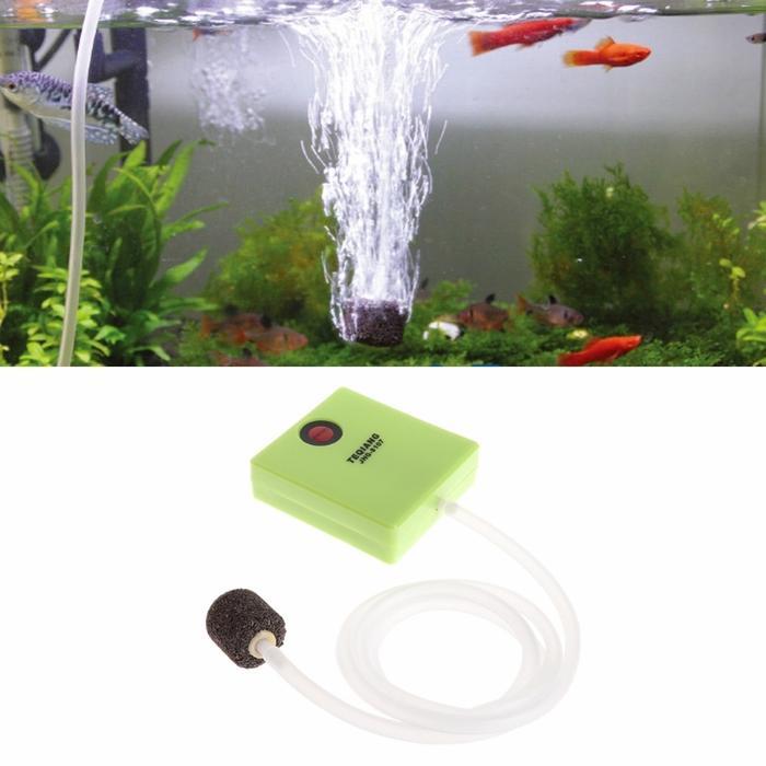 BEST SELLER Pompa Aerator Oksigen dengan Baterai untuk Akuarium Ikan