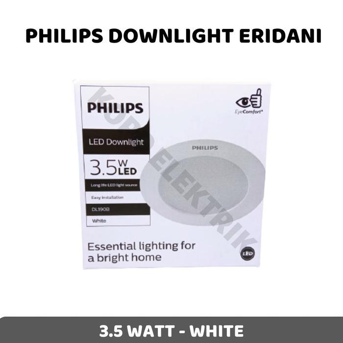 NEW Lampu Led Downlight Philips 3w 3 inch 3 watt