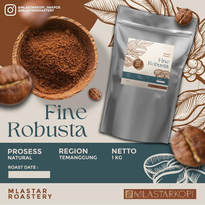 ROBUSTA TEMANGGUNG ROASTBEAN FINE ROBUSTA