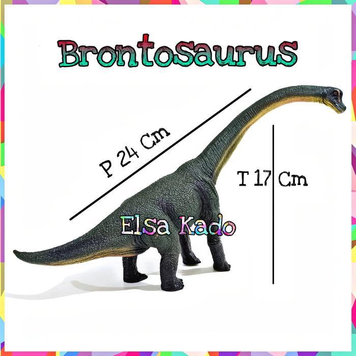 Dinosaurus Leher Panjang Brontosaurus Figure Brachiosaurus Mainan