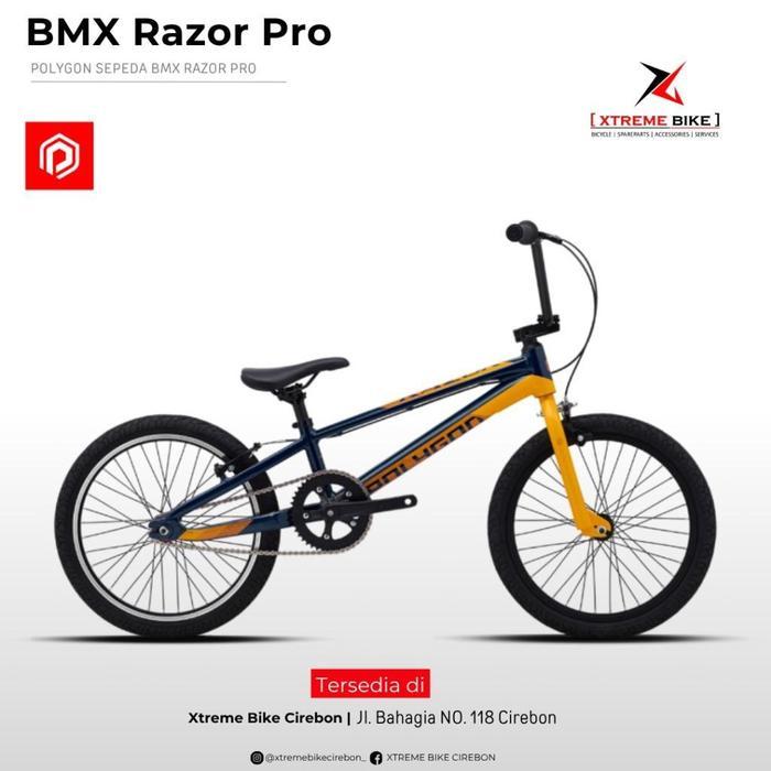 Polygon Sepeda BMX Razor Pro 20" - Sepeda anak - Blue