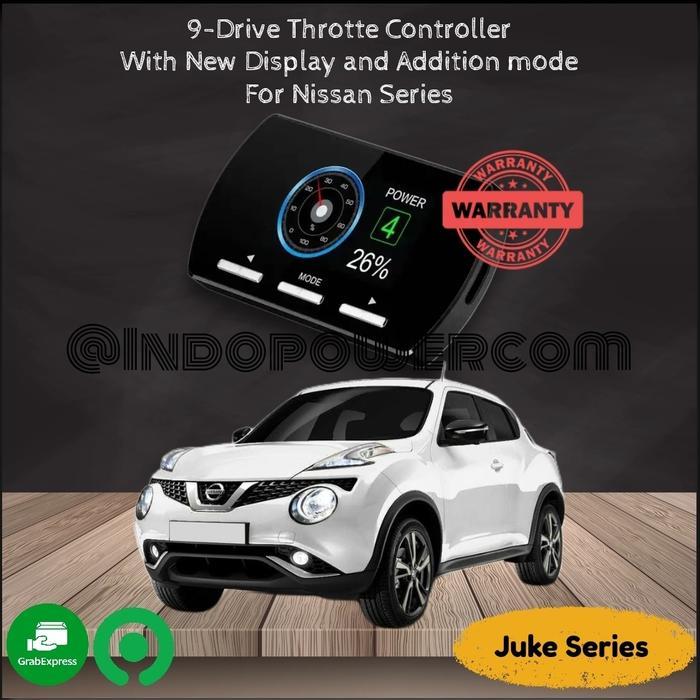 9 DRIVE NEW THROTTLE CONTROLLER NISSAN JUKE REMAP 9DRIVE