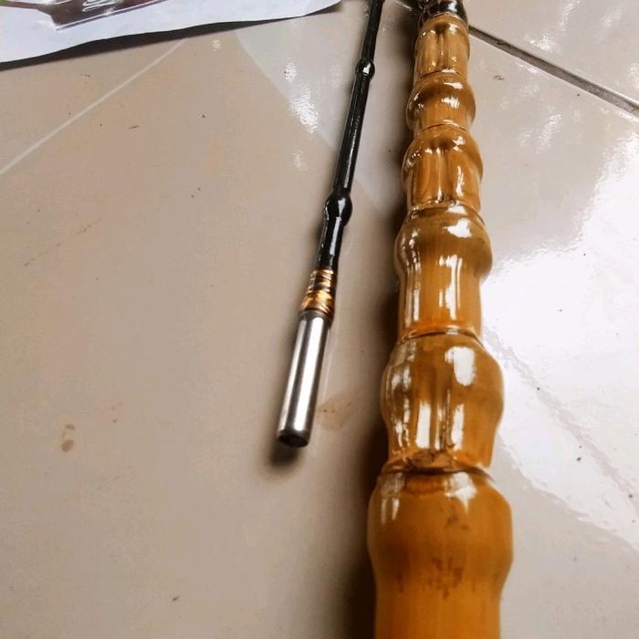 Joran Pancing Bambu Cendani Ikan Mas Lentur