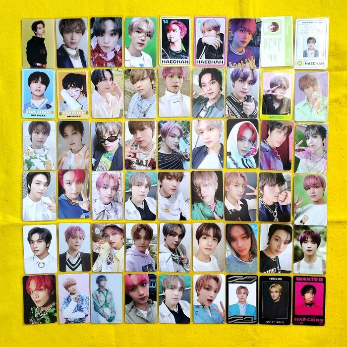 PROMO PC HAECHAN OFFICIAL PHOTO CARD NCT BE5T QUALITY