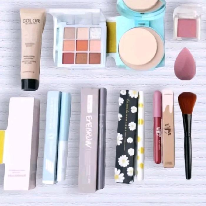 Paket Kosmetik Murah 10 Item Lengkap Blush On Diskon Sale