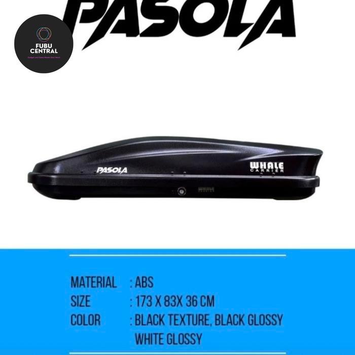 Roof Box Whale Pasola 550L slim