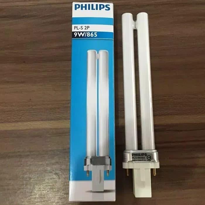 ready Philips Lampu PLS 2 Pin Tusuk 9 Watt / 9W