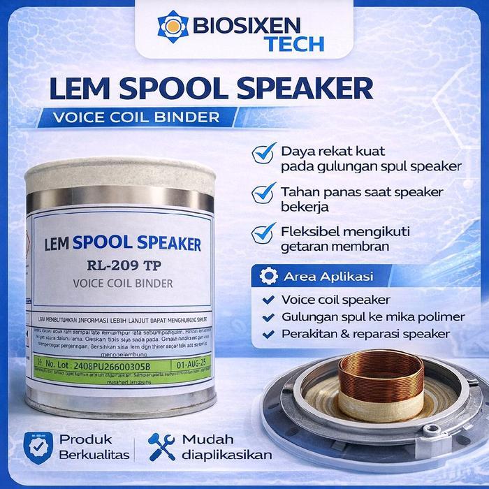 Lem Spul Speaker Voice Coil Binder Profesional Untuk Perekat Spul Ke Mika Tahan Panas Dan Stabil