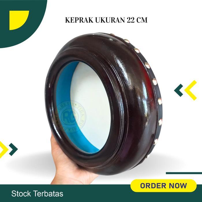 keprak hadroh ukuran 22 cm alat hadroh jepara rebana jepara