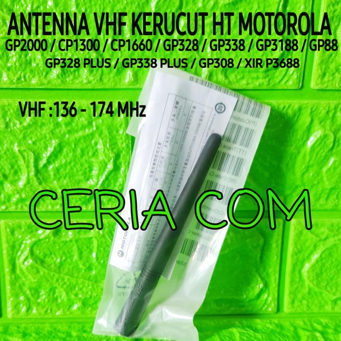 ANTENA VHF HT MOTOROLA CP1660 GP328 GP338 GP2000 GP3188 GP88 VHF MURAH