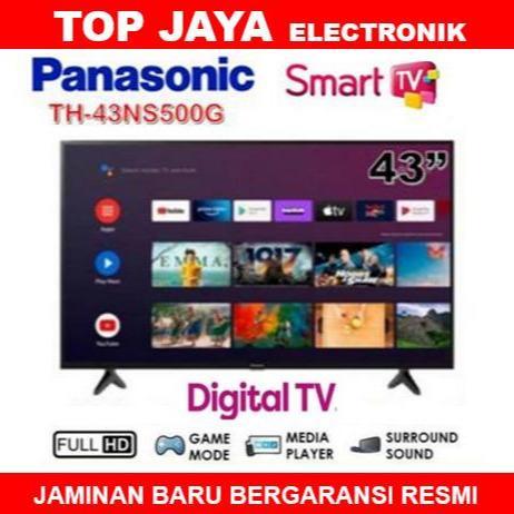 LED TV PANASONIC 43 INCH SMART TV BERGARANSI RESMI - DUS Bawaan Pabrik, Tanpa Breket