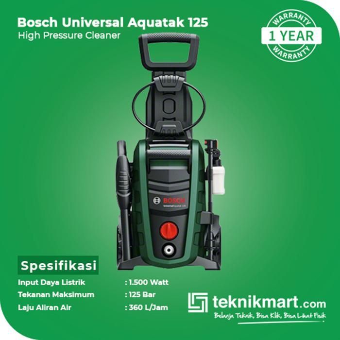 Bosch Mesin Cuci Kendaraan 125Bar 1500Watt Aquatak Universal 125 - Aquatak Only - Unit Only